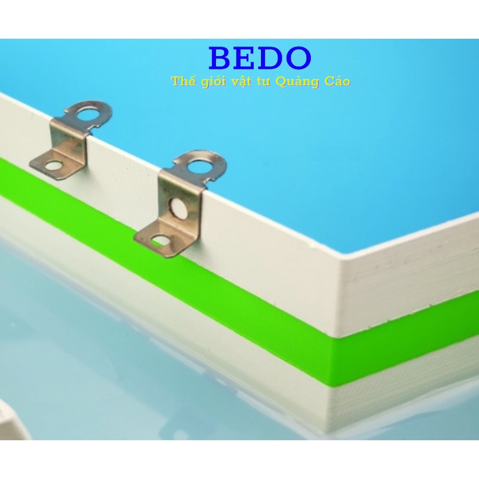[ COMBO 100 ] Ke Bắt Chữ Nổi BEDO Inox Chống Gỉ Ke Đỡ Hậu Chữ 3D Gắn Fomex Bảng Hiệu Quảng Cáo Bền Chắc