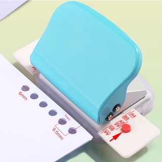 [DIY] Dụng cụ bấm lỗ giấy sổ còng nhiều lỗ A5 B5 A4 🐻🌸 tự làm sổ học tập, planner, kết hợp lò xo còng và bìa, ngăn trang