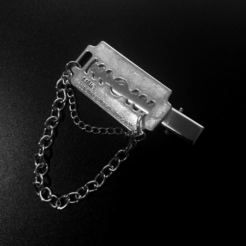 Wellb Xích Chụp Kẹp Tóc Trượt Vintage Tóc Barrettes DIY Mũ Đội Đầu Đạo Cụ