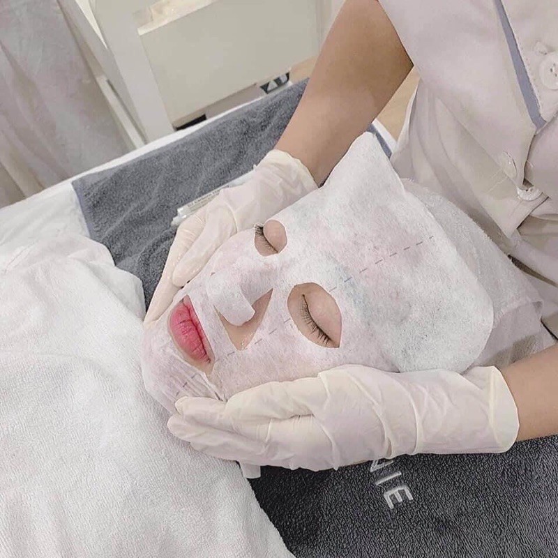 Mặt nạ thải độc DJ Carbon Therapy CO2 chai  500ml + 35 Mặt Nạ Giấy