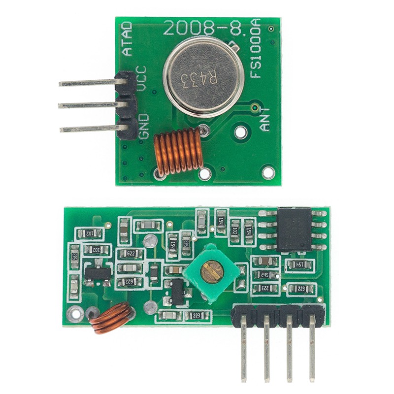 Mô Đun Truyền Và Nhận Tín Hiệu Không Dây 315Mhz 433MHZ RF 5V DC 433MHZ ...
