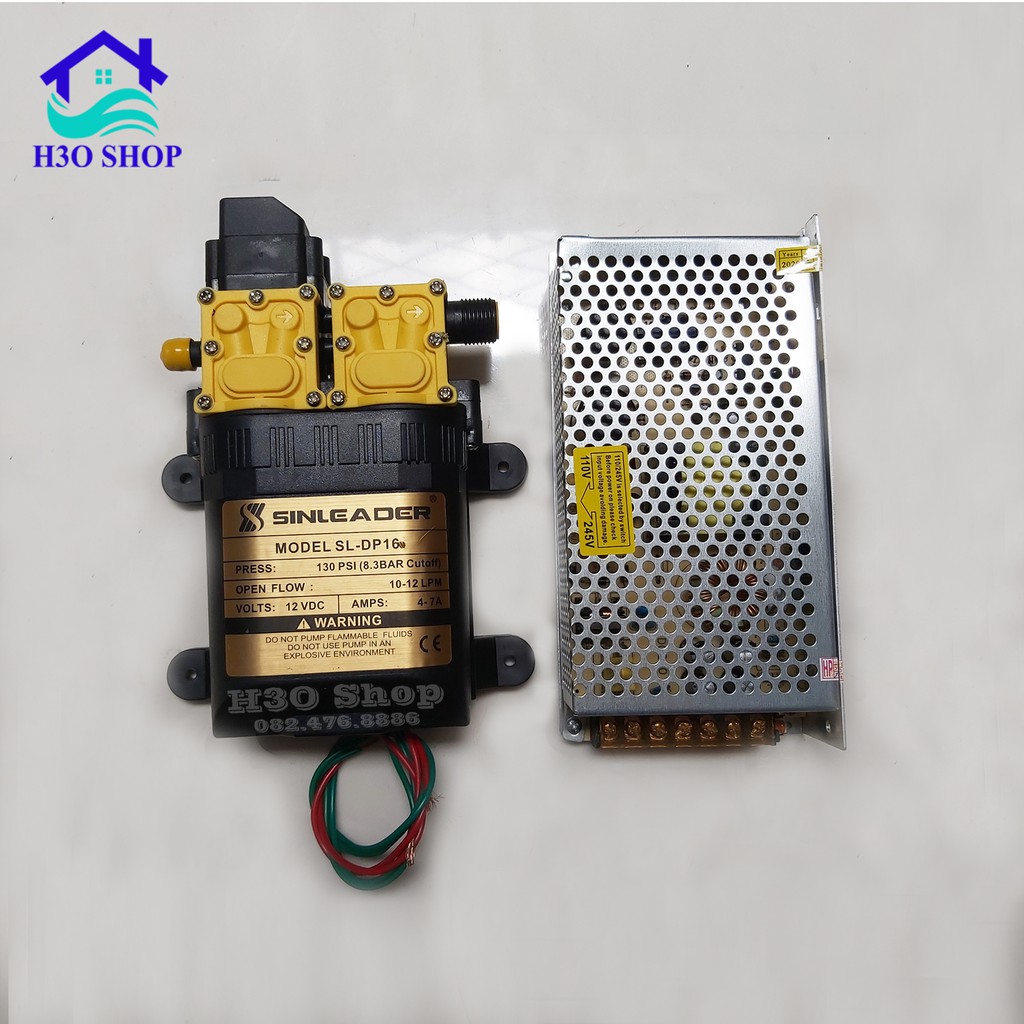 Trọn Bộ Tưới Phun Sương Tự Động Hẹn Giờ Cho Vườn Lan Tầm 15-20m2, Tặng Chiết Áp