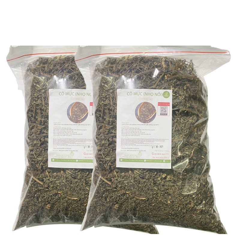 Cây nhọ nồi hay con gọi là cỏ mực JINDO 1kg tác dụng hỗ trợ tốt tóc và tốt cho thận