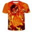 YB1 ONE PIECE Áo Thun Anime Luffy Chopper Ace Tay Ngắn Áo Tee Unisex Áo Plus Kích Thước BY1