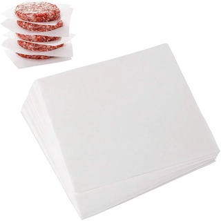 HARRIETTLO Patty Giấy Chống Dính Bộ 500 Tấm Lót Giấy Cho Burger Press Patty Serperate Đóng Băng Dụng Cụ Làm Bánh