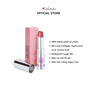 Son Dưỡng Nhật Bản Màu Hồng Ngọc Trai Aishitoto Beauty Lip Pearl Pink (4.8g)