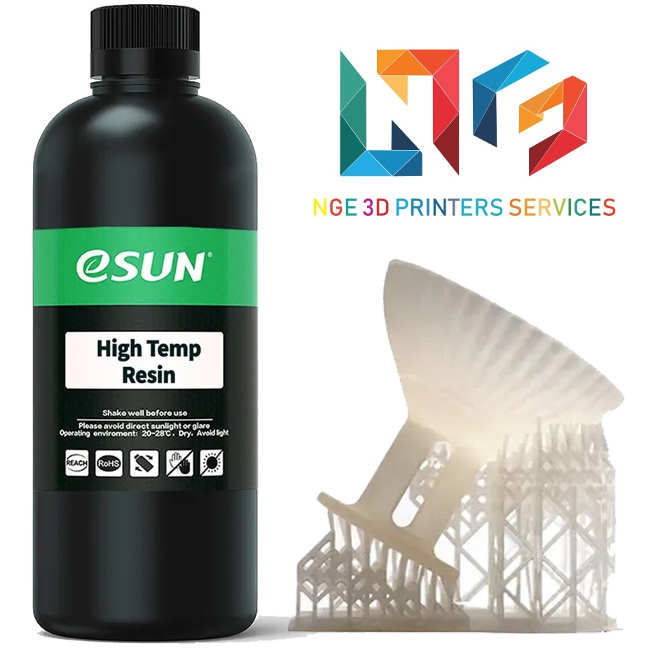 Nhựa in 3d chịu nhiệt độ cao ESUN High Temp Resin 0.5kg-1kg/Chai Vỏ ...
