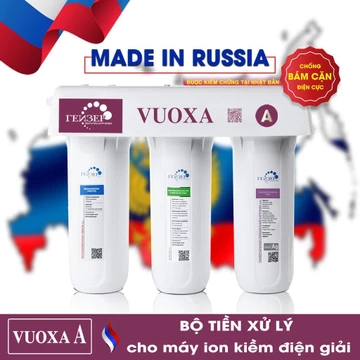 Bộ Tiền Lọc Nano Geyser - Lọc Thô đầu nguồn Cho Máy Ion Kiềm Geyser Vuoxa A - Nhập Nga nguyên bộ