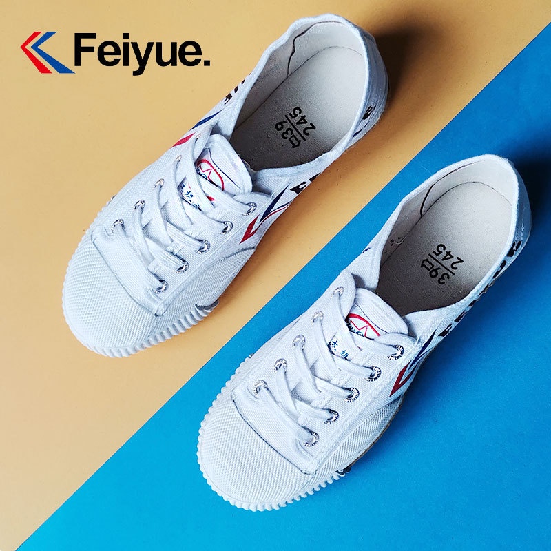 Feiyue Phong Cách Cũ Trường Quân Sự Kung Fu Giày Thực Hành Trẻ Lin Phong Cách Quốc Gia Hợp Thời Trang Cổ Điển Phong Cách Phổ Biến Châu Âu Mỹ Celeb