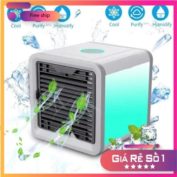 Quạt Điều Hòa Mini - Máy Điều Hòa Phun Sương Tạo Độ Ẩm - Siêu Mát