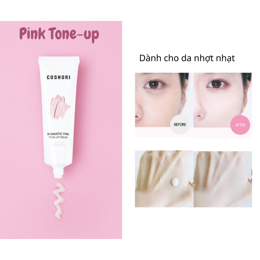 [COSNORI] Kem dưỡng tông màu hồng lãng mạn 50ml
