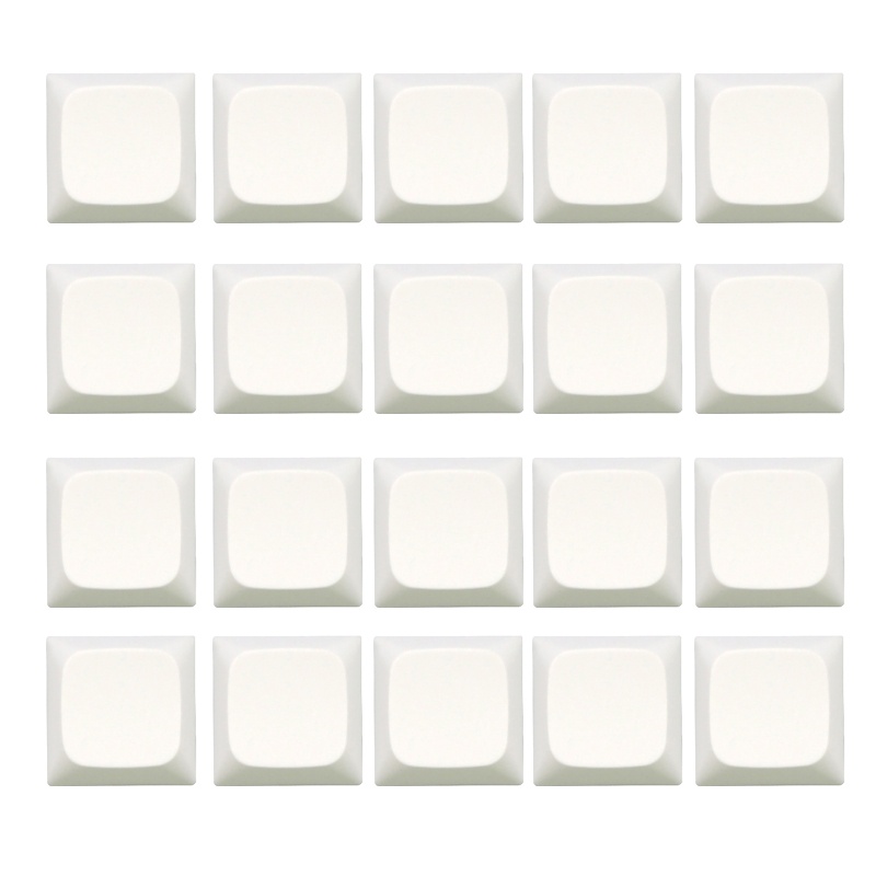 WINN DIY Bàn Phím Cơ 20 Chiếc Bền PBT Dye-sub Keycap Cho Sáng Tạo XDA Profile 1U Chiều Cao Chơi Game Keycap Engravin