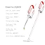 Máy Lau Nhà Hơi Nước Nóng DEERMA ZQ600, Công Suất 1600W, thời gian làm nóng 20s, bình nước 230ml_vimart