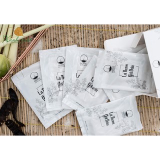 Lá Thơm Gội Đầu Ogatic (15 gói), Dầu Gội Thảo Dược Bồ Kết, Giúp Tóc Sạch Gầu,  Hương Thơm Tự Nhiên