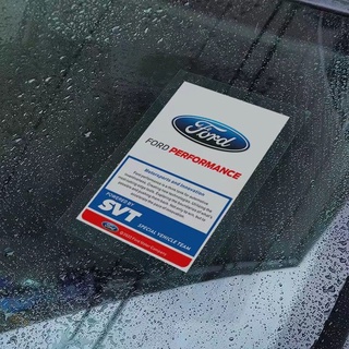 Miếng Dán Tĩnh Điện JDM Trang Trí Kính Chắn Gió Xe Hơi Ford Fiesta Ranger T6 / T7 / T8 Focus Territory Everest Ecosport Ka Focus Fusion