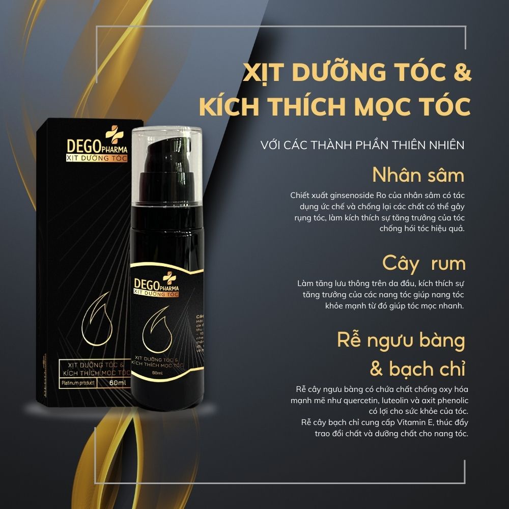 Ảnh Tinh chất mọc tóc Dego Pharma 60ml - phục hồi tóc hư tổn, giảm gãy rụng nhanh, giảm hói đầu, dưỡng tóc mềm mượt 2