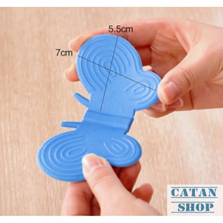 Combo 2 tay nắm nồi cơm, chào nóng hình bướm tiện dụng, tô dĩa nóng, lò vi sóng GD27