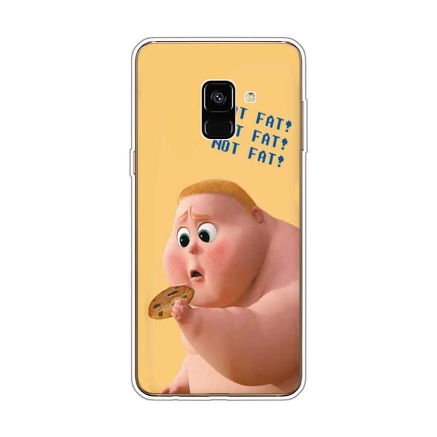 Ốp Điện Thoại TPU Dẻo In Họa Tiết Độc Đáo Thời Trang Cho Samsung Galaxy A8 plus 2018 A6 2018 plus