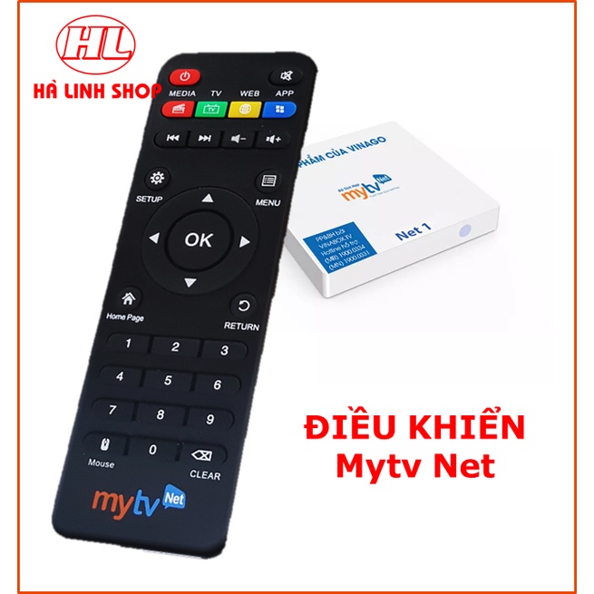 Điều khiển Remote Mytv net Dùng cho các loại box mytvnet Android Box ...
