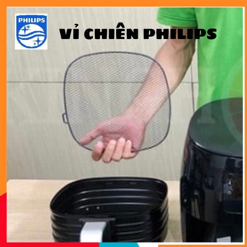 Phụ kiện nồi chiên không dầu Vỉ lưới nồi chiên Philips XXL 9860 9650
