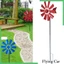 Kim Loại Vườn Gió Cối Xay Gió Sân Ngoài Trời Bãi Cỏ Pinwheel Trang Trí