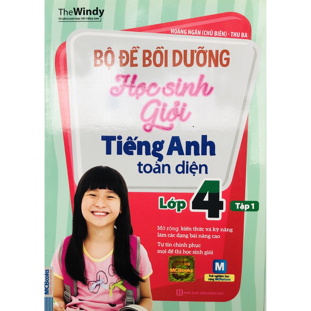 Sách - Bộ Đề Bồi Dưỡng Học Sinh Giỏi Tiếng Anh Toàn Diện Lớp 4 Tập 1