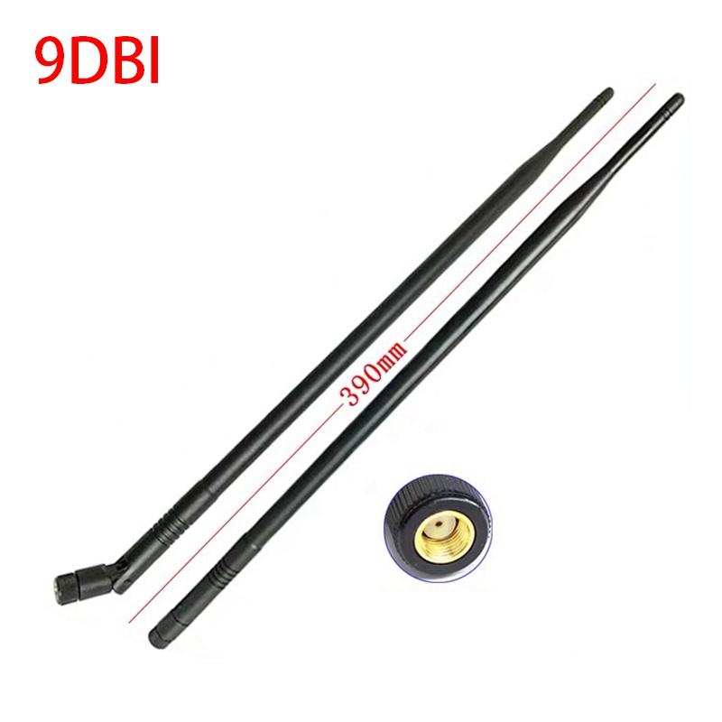 3 CÁI 9DBi RP-SMA Băng tần kép 2.4GHz 5GHz Bộ định tuyến WiFi độ lợi cao Ăng-ten nghiêng không dây