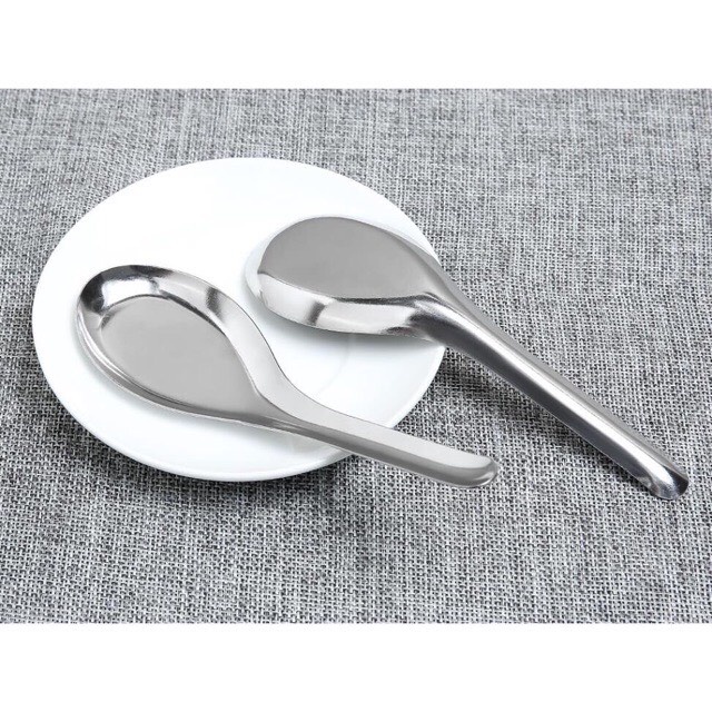 Muỗng Thìa ăn canh, ăn cơm,ăn hủ tíu ,phở inox cao cấp