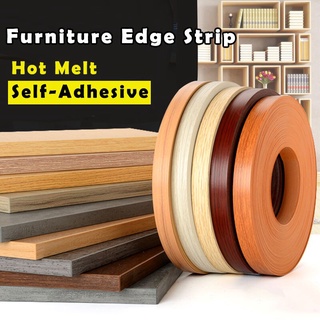 PVC Nội Thất Cạnh Dải Dải Băng Keo Nóng Chảy Niêm Phong Băng Gỗ veneer Tấm Cho Tủ Bàn Làm Việc Bề Mặt Tấm Bảo Vệ LLBI