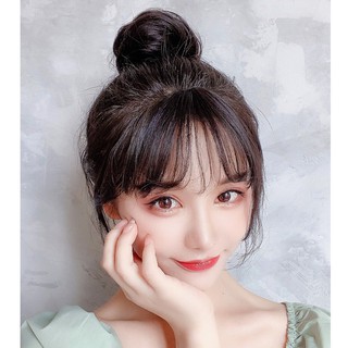 Búi Tóc Củ Tỏi phong cách Hàn Quốc tự nhiên như tóc thật HaminStore