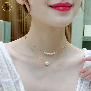 Dây chuyền ngọc trai trang sức Hàn Quốc Thời trang Cho Nữ