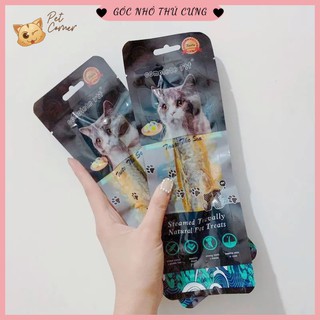 Cá thu biển hấp nguyên con ăn liền cho mèo - Taste The Sea (50gr)