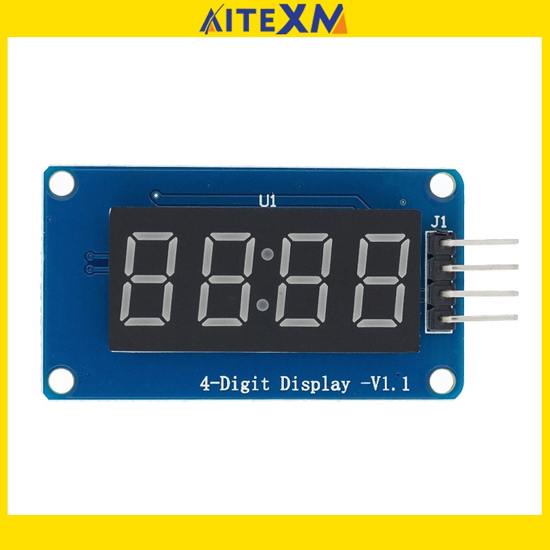 Mô Đun Màn Hình LED Tm1637 4 Bit Dành Cho arduino 7 Segment 0.36Inch ...