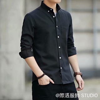 Áo sơ mi dài tay 5 màu có sẵn M-5XL Áo sơ mi mỏng chất lượng cao chống mài mòn Oxford dệt nam màu trơn Áo sơ mi công sở Áo sơ mi đi làm xe buýt
