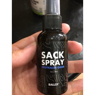 Ballsy Sack Spray (2oz) - Chất khử mùi tự nhiên dành cho nam - Xịt bóng dành cho nam để trung hòa mùi và kích ứng da vớ