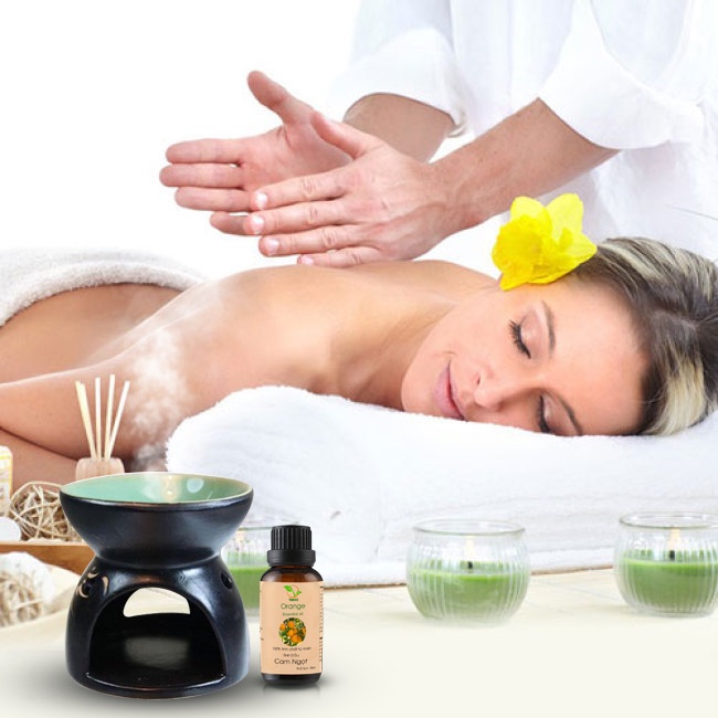Ảnh Tinh dầu Cam Ngọt nguyên chất TAMAS chai 10ml, tinh dầu xông phòng 4