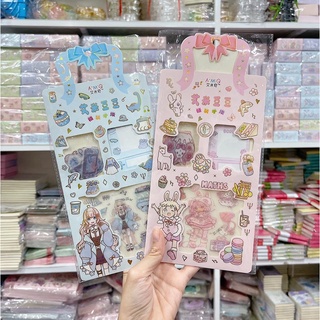 Sticker túi kèm giấy nhớ
