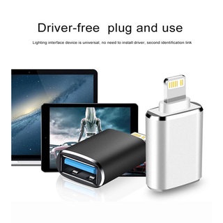 Đầu Chuyển Đổi OTG USB Cho Iphone 13 12 11 Pro XS Max XR X 8 Plus 7 6s