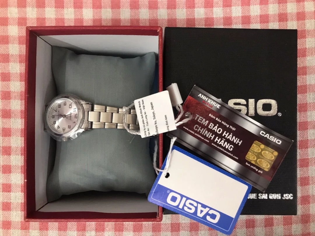 Mặt số đồng hồ Casio LTP-V001D-7BUDF
