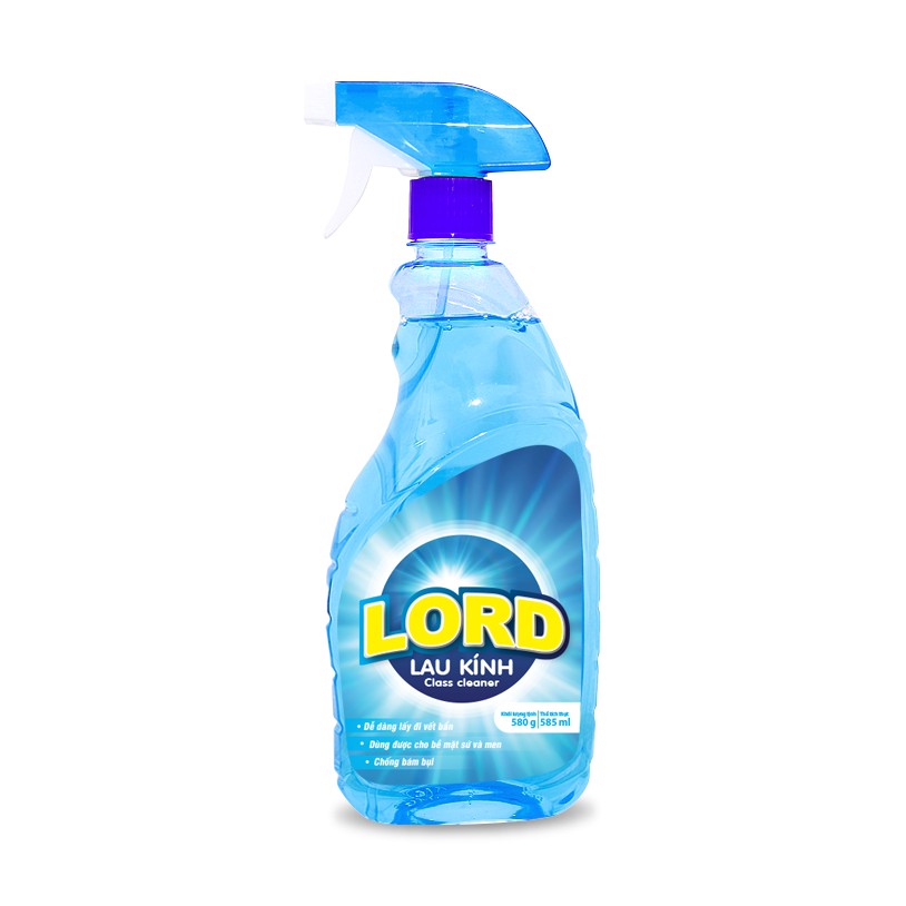 Ảnh Nước lau kính Lord 580gr sạch tinh thơm ngát 1