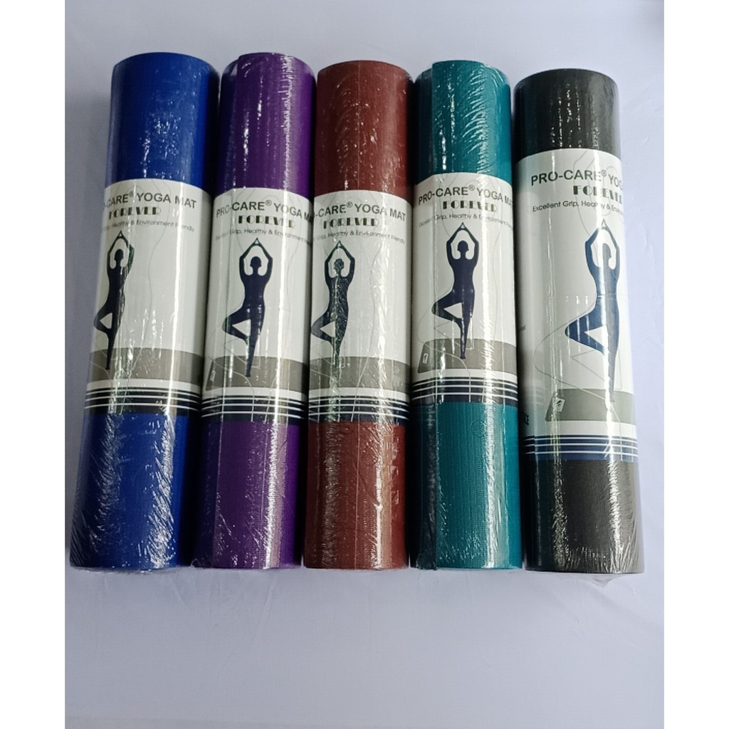 THẢM TẬP YOGA CAO SU SIÊU BỀN PRO-CARE , TẶNG KÈM TÚI ĐỰNG THẢM