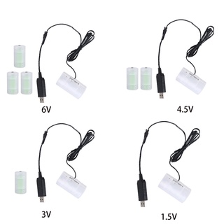 JOJO Thay Thế Pin D Cell Cáp Nguồn USB Cho 1 5V-6V D Cell Hộ Gia Đình Và Doanh Nghiệp