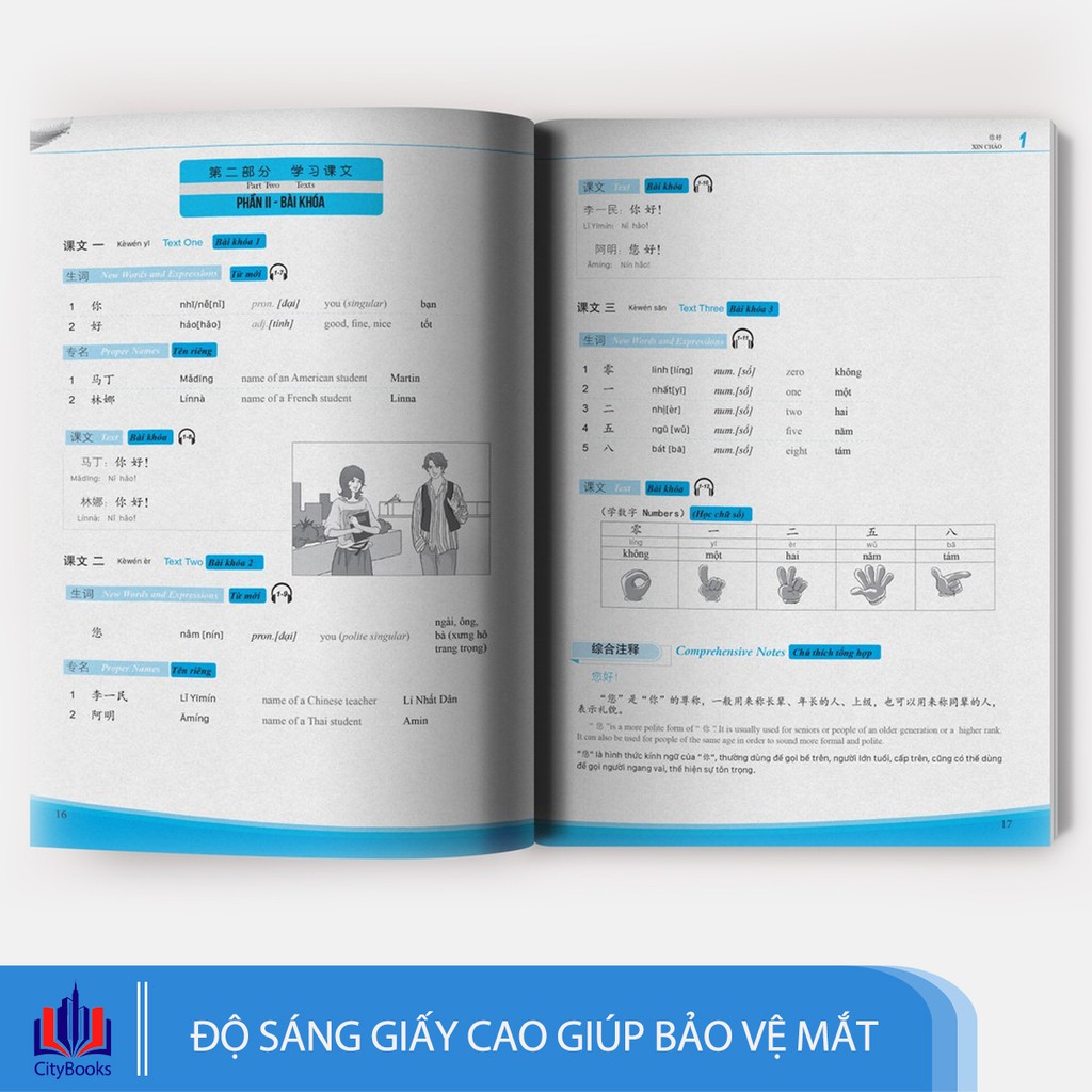 Ảnh Sách - Giáo Trình Phát Triển Hán Ngữ Sơ cấp tập 1 + 2: Tổng Hợp, Nghe, Nói - Giao tiếp (8 cuốn lẻ tùy chọn) Tặng Kèm Boo 3