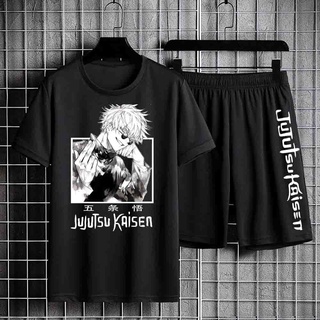 Bộ quần áo Cửu Âm Chân Kinh Kaisen Set Áo Thun và quần Anime Unisex