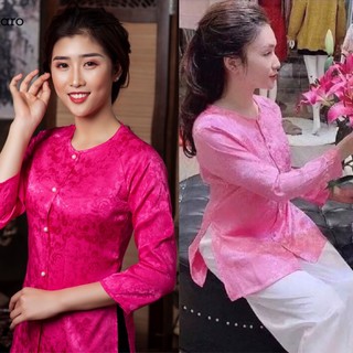 Đồ Lam Đi Chùa # Bà Ba Lụa Gấm Cao Cấp # Có Bá Lẻ Áo Và Quần # Đồ Bộ # Quần Áo