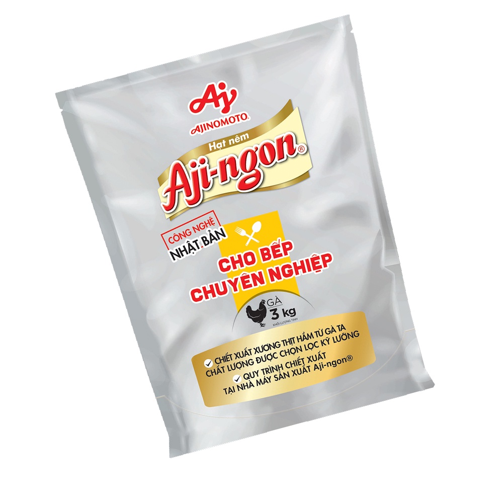 Ảnh Gói Hạt Nêm Aji-ngon® Gà 3kg/Gói 3