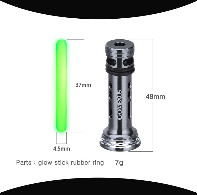 Mô tả Trục tay cầm GOMEXUS Emeraldas Spheros chống rơi để câu cá mực ban đêm cho máy câu Shimano Daiwa R4 - 9