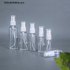 Chai xịt rỗng du lịch đựng nước hoa bằng nhựa trong suốt 30/ 50/ 100ml