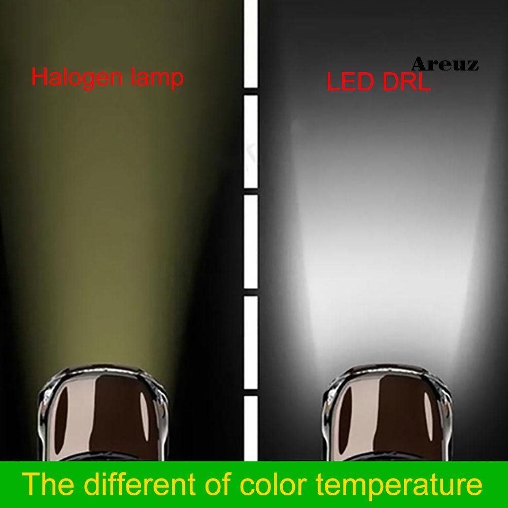 < areuz > 100W H1 H3 H4 H7 H8 H11 H9005 H9006 Đèn LED siêu sáng 20SMD Xe chạy ban ngày Lái xe Đèn sương mù