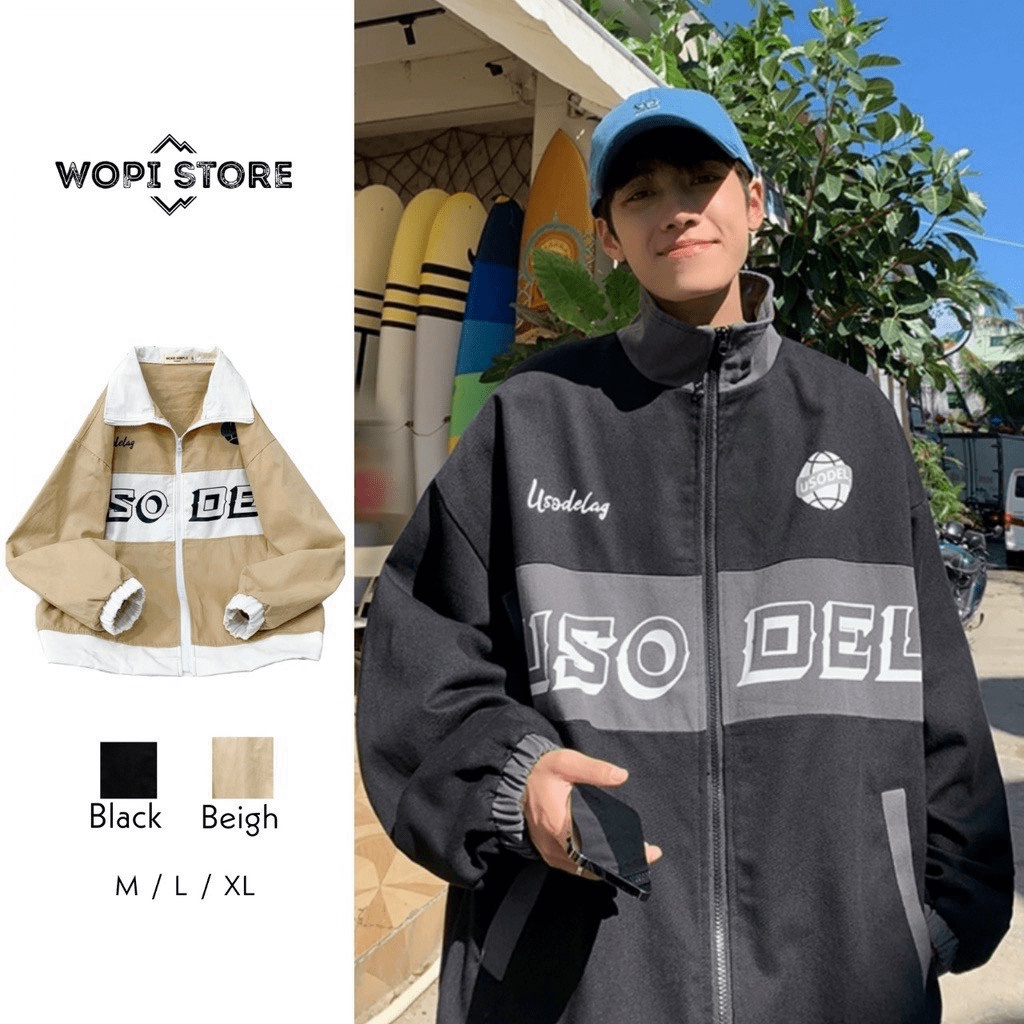 (HCM) ÁO KHOÁC KAKI NAM NỮ FORM RỘNG , THỜI TRANG HÀN QUỐC - HOT TREND CHO CÁC GENZ HIYU STORE